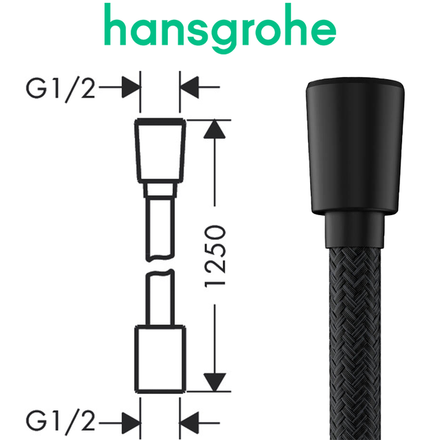 Душовий шланг hansgrohe Designflex 125 см чорний матовий Matt Black 28220670_Душовий шланг hansgrohe Designflex 125 см чорний матовий 28220670_Душовий шланг hansgrohe Designflex 125 см чорний матовий_Душовий шланг hansgrohe Designflex чорний матовий 125 см_Душовий шланг чорний матовий 125 см_Душовий шланг_Душовий шланг чорний матовий_шланг для душу чорний_шланг для душу чорний мат_аксесуари для ванної чорний мат_аксесуари для ванної чорного кольору_чорний шланг для душу_текстильний чорний шланг для душу_текстильний душовий шланг чорний_шланг для душу_шланг для душу hansgrohe_hansgrohe designflex шланг для душу_hansgrohe designflex шланг для душу чорний матовий_hansgrohe designflex шланг для душа чорний мат_шланг для душу чорний мат_шланг для душу чорний мат_шланг для душу чорний матовий_шланг для душа чорний мат 125 см_шланг для душа чорний матовий 1, 25 м_текстильний шланг для душу 125 см чорний матовий