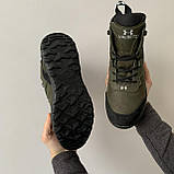 Черевики чоловічі шкіряні зимові тем.зел. /10550/-41р, фото 2