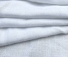 Льняна щільна фактурна тканина (шир. 305 см)