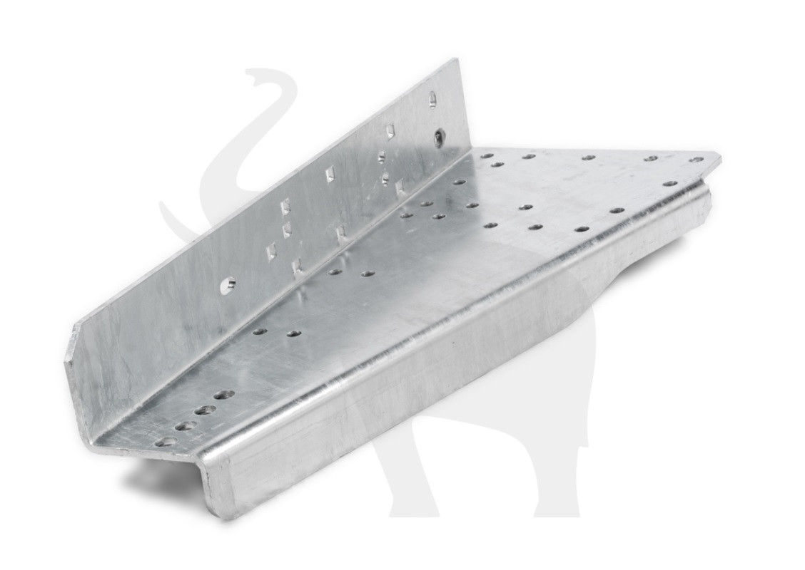 Кронштейн кріплення бампера причепа SCHMITZ 1032866 лівий, фото 1