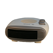 Обігрівач електричний лежачий тепловентилятор з термостатом Volteno 2000 Вт VO0282