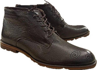 Черевики чоловічі зимові Fabio Conti Коричневі