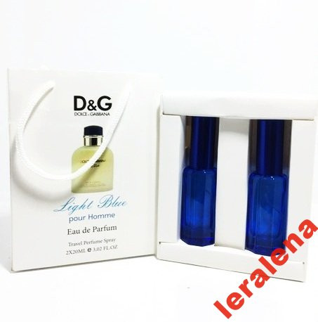 Подарунковий набір D&G Light Blue 2*20 мл