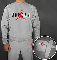 Спортивный хлопковый костюм с капюшоном (Джордан) Jordan для мужчин S