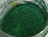 Глiттер GG/0,2 мм (1/128) зелений, фото 2
