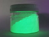 Люмінесцентний пігмент Люмінофор зелений 5-15 мiкрон, фото 5