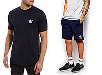 Комплект (Адидас) Adidas футболка и шорты мужской, высокое качество S