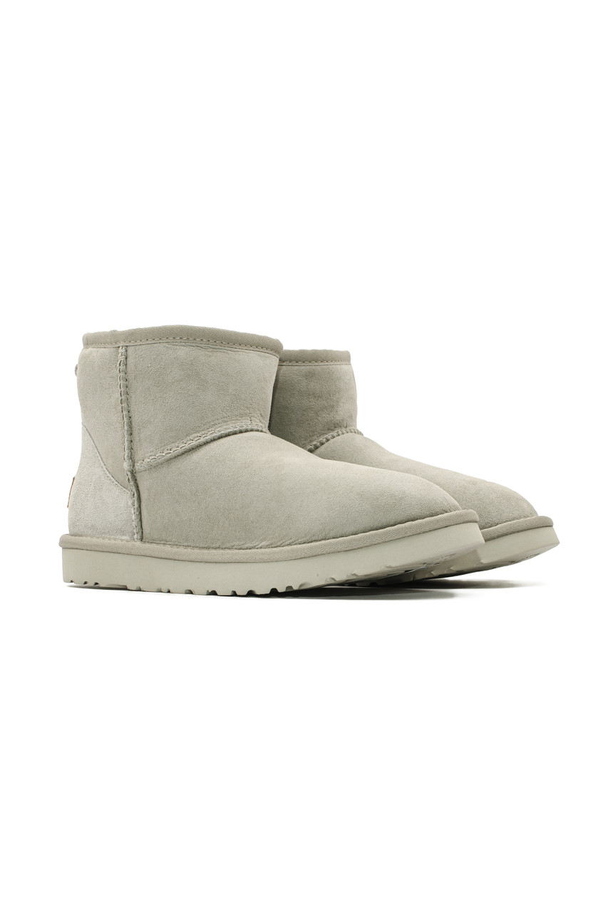 Уггі жіночі зимові бежеві UGG Mini Beige Grey (13956)