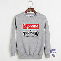 Трикотажная кофта реглан для мужчин (Суприм) Supreme S