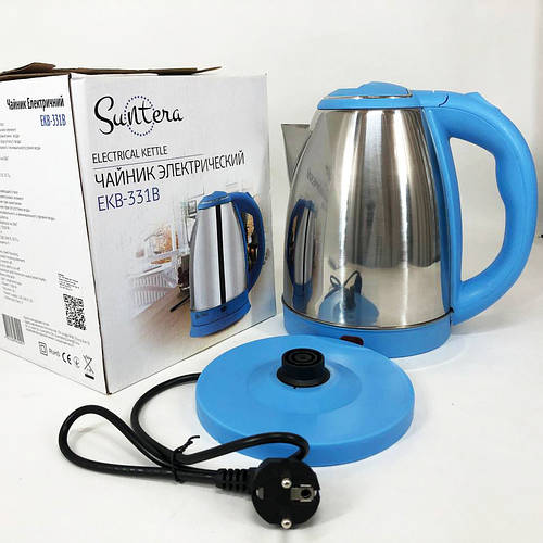 Электрочайник чайный Suntera EKB-331B, Тихий бытовой чайник ...