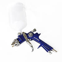 Фарборозпилювач HVLP Ø1,4 мм у/б пласт. 600 мл (фарбопульт) APRO