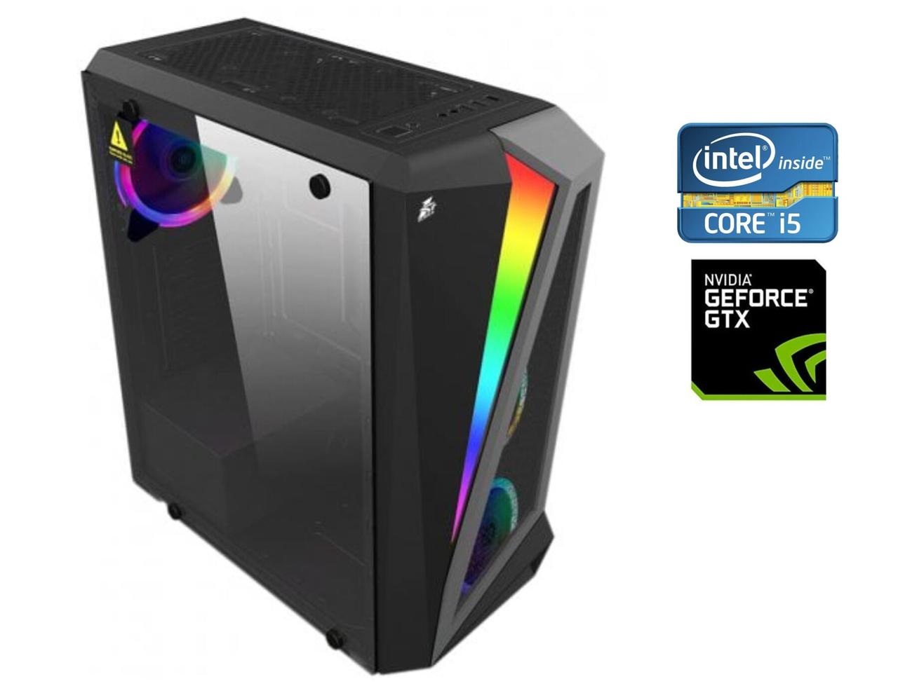 Ігровий ПК 1stPlayer R5-3R1 MT/ Core i5-6600/ 16 GB RAM/ 240 GB SSD + 500 HDD/ GeForce GTX 1060 6GB/ 500W