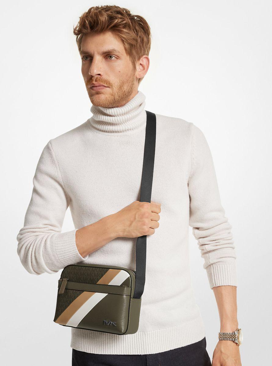Чоловіча сумка Michael Kors через плече 1159793972 (Зелений, One size)