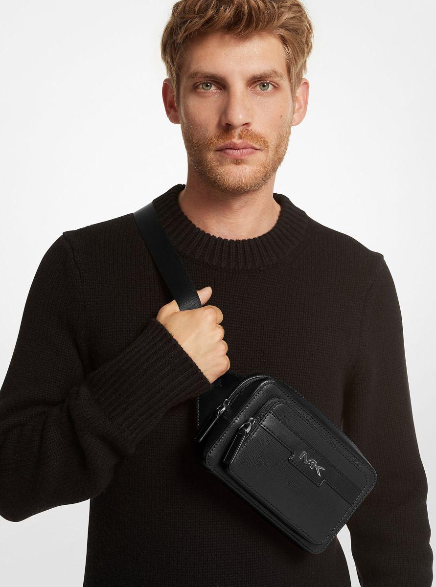 Чоловіча поясна сумка-слінг Michael Kors з логотипом оригінал