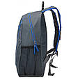 Рюкзак міський Semi Line 18 Grey/Blue Elements (J4917-3), фото 3