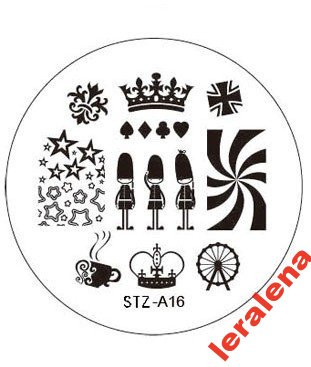 Пластина диск для стемпінгу STZ-16