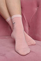 Носки женские стрейч розового цвета размер 36-41 169190S