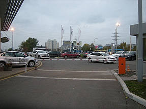 Организация потока движения автомобилей с помощью шлагбаумов WIL6 (NICE). "АВТОСОЮЗ", Киев 5