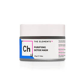 Маска для обличчя "детокс" з активованим вугіллям The Elements Purifying Detox Mask (50g)
