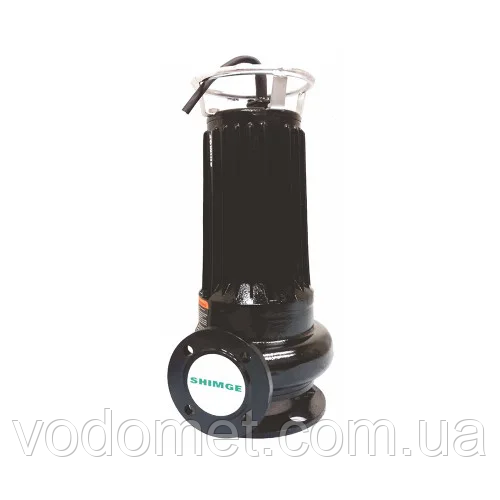 Занурювальний каналізаційний насос SHIMGE WQDAS25-7-1.5CB 1500Вт Hmax=14м Qmax=33куб.м/год - 22686