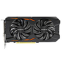 Відеокарта Gigabyte GTX 1050Ti 4Gb Windforce OC (GV-N105TWF2OC-4GD) (GDDR5, 128 bit, PCI-E 3.0 x16) Б/в