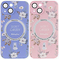 TPU+PC чехол Secret Garden with MagSafe для Apple iPhone 14 (6.1") TRE