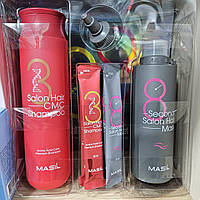 Набор для восстановления волос Masil 38 Salon Hair Set с кератином и коллагеном (шампунь, 300 мл + маска, 200