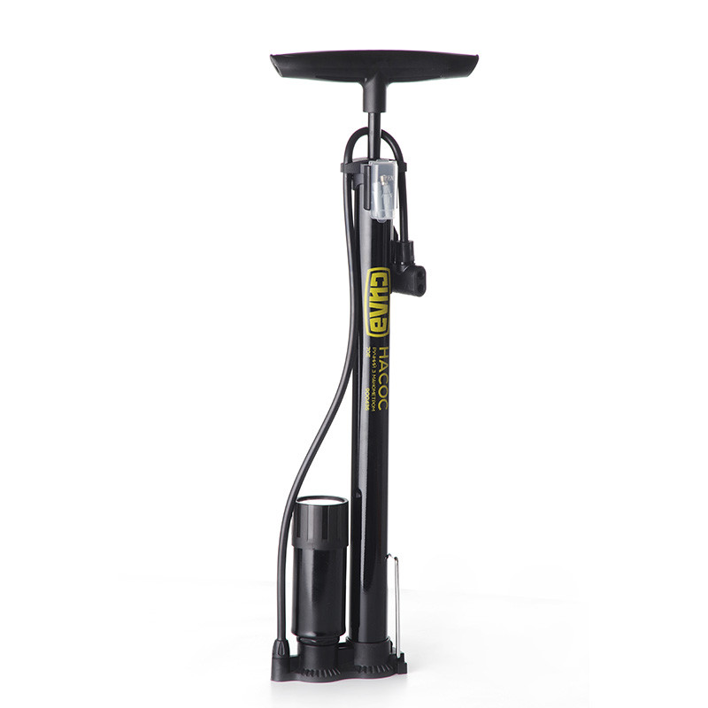 Насос ручной с манометром 38х500 черный 7 Атм (для велосипеда ...