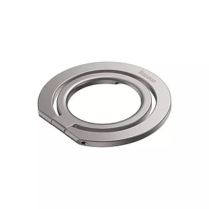 Кільце-підставка для телефона Baseus Halo Series Single-Ring SUCH000012 Silver, фото 3