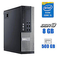 ПК Dell Optiplex 9020 SFF / Intel Core i5-4570S (4 ядра по 2.9 - 3.6 GHz) / 8 GB DDR3 / 500 GB HDD / AMD