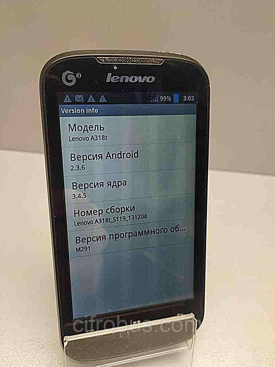 Мобільний телефон смартфон Б/У Lenovo A318t