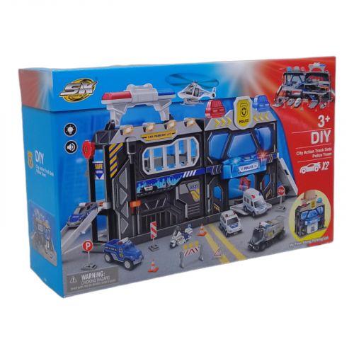 Паркінг із машинками "Поліцейська станція", фото 1