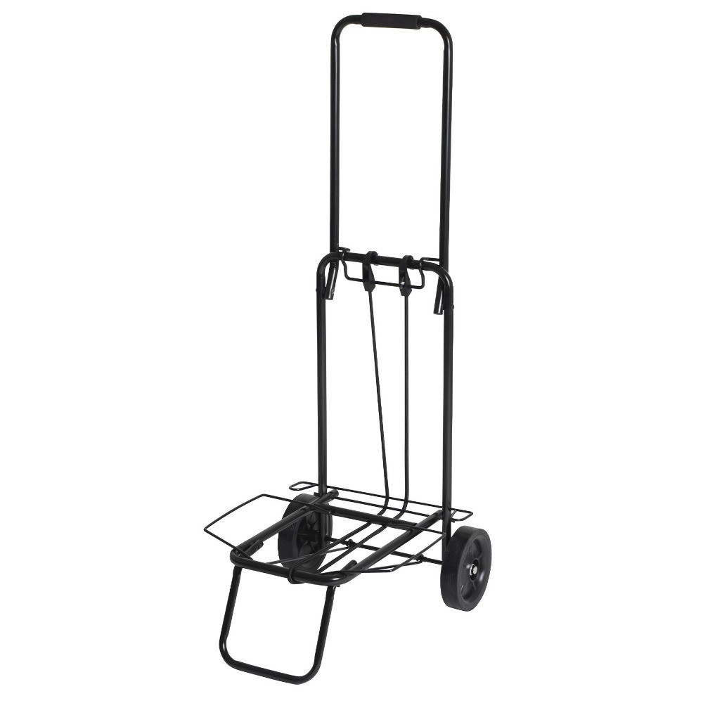 Візок ручний господарський Чорний Bo-Camp Luggage Trolley Foldable 35 kg Black (5267281)