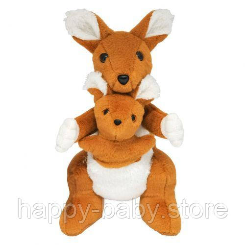 М'яка іграшка "Кенгуру з дитинчам", фото 1