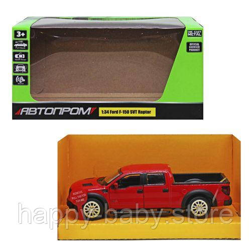 Машинка металева "Ford F-150 SVT Raptor" (червона), фото 1