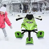 Рулевые санки до 80 кг Санки для детей Детские санки Skibob рулевые санки с тормозом, тяговым тросом