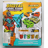 Трансформер "Digital Cool Team" цифри, фото 3