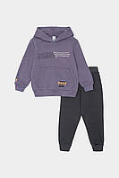 Костюм с брюками для мальчика цвет фиолетовый ЦБ-00235933