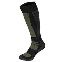 Термошкарпетки армійські (подовжені) scarpa олива-сірий 35% polyester, 63% cotton, 2% spandex Оригінал Італія