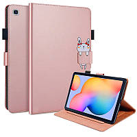 Чехол-книжка Animal Wallet Samsung Galaxy Tab S5E 10.5 T720 / T725 Rabbit Розовое золото