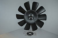 Крильчатка вентилятора Газ-3302 С / О 4 болта, 10 лопост. з пластиною для установки