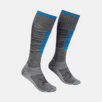 Термоноски Ortovox Ski Compression Long Socks Mens 45-47 Серый-Голубой