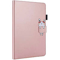 Чехол-книжка Animal Wallet Apple iPad Mini 6 Wake / Sleep Rabbit Розовое золото