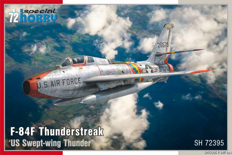 Пластикова модель 1/72 Special hobby 72395 американський реактивний бомбардувальник F-84F Thunderstreak