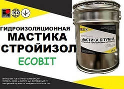Бітумова мастика відро 10,0 кг Будівельний Бітумовий Ecobit ДСТУ Б В.2.7-108-2001 (ГОСТ 30693-2000)