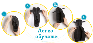Легко обувать обувь доктор орто