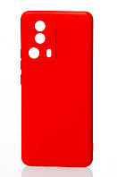 Чехол Xiaomi 13 Lite с Soft покрытием и микрофиброй красный (сяоми 13 лайт)