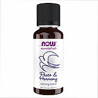 Эфирное масло Now Peace & Harmony Oil Blend 30 мл