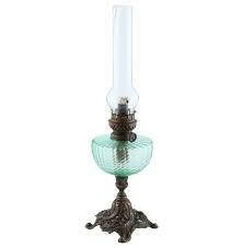 Лампа гасова зі зістареної латуні 17*54см Stilars Італія 131110 (Італія)