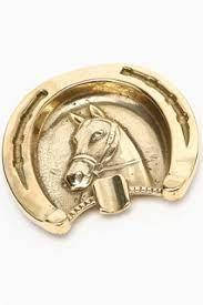 Пепельниця "Лошадь" із латуні 12х13 см Stilars Італія 113